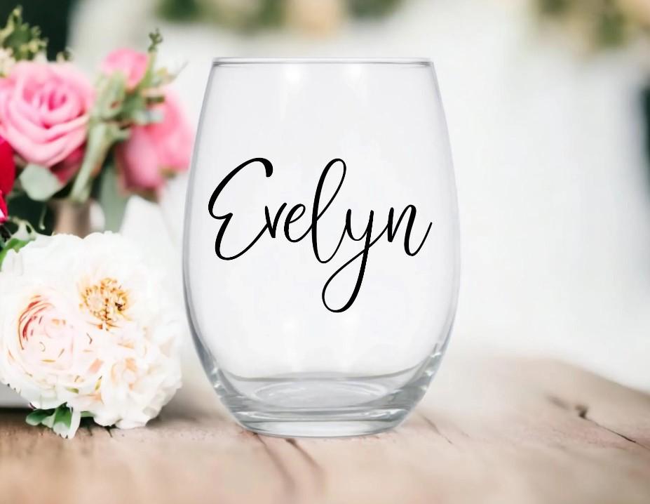 Hot Bath & Wine Glass – Funny Stemless Wine Glass Gift for Her