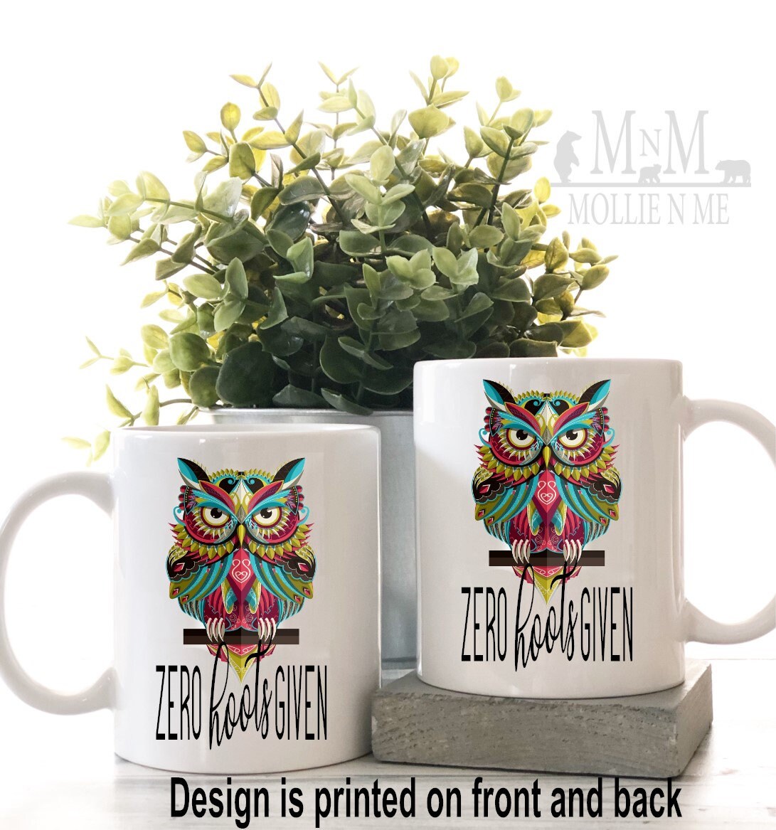 Zero Hoots Given 15oz Ceramic Mug