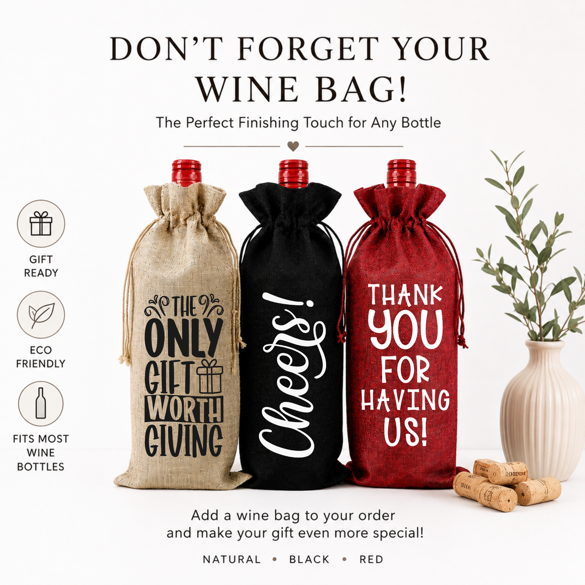 Festive AF Stemless Wine Glass – Funny Holiday Christmas Gift