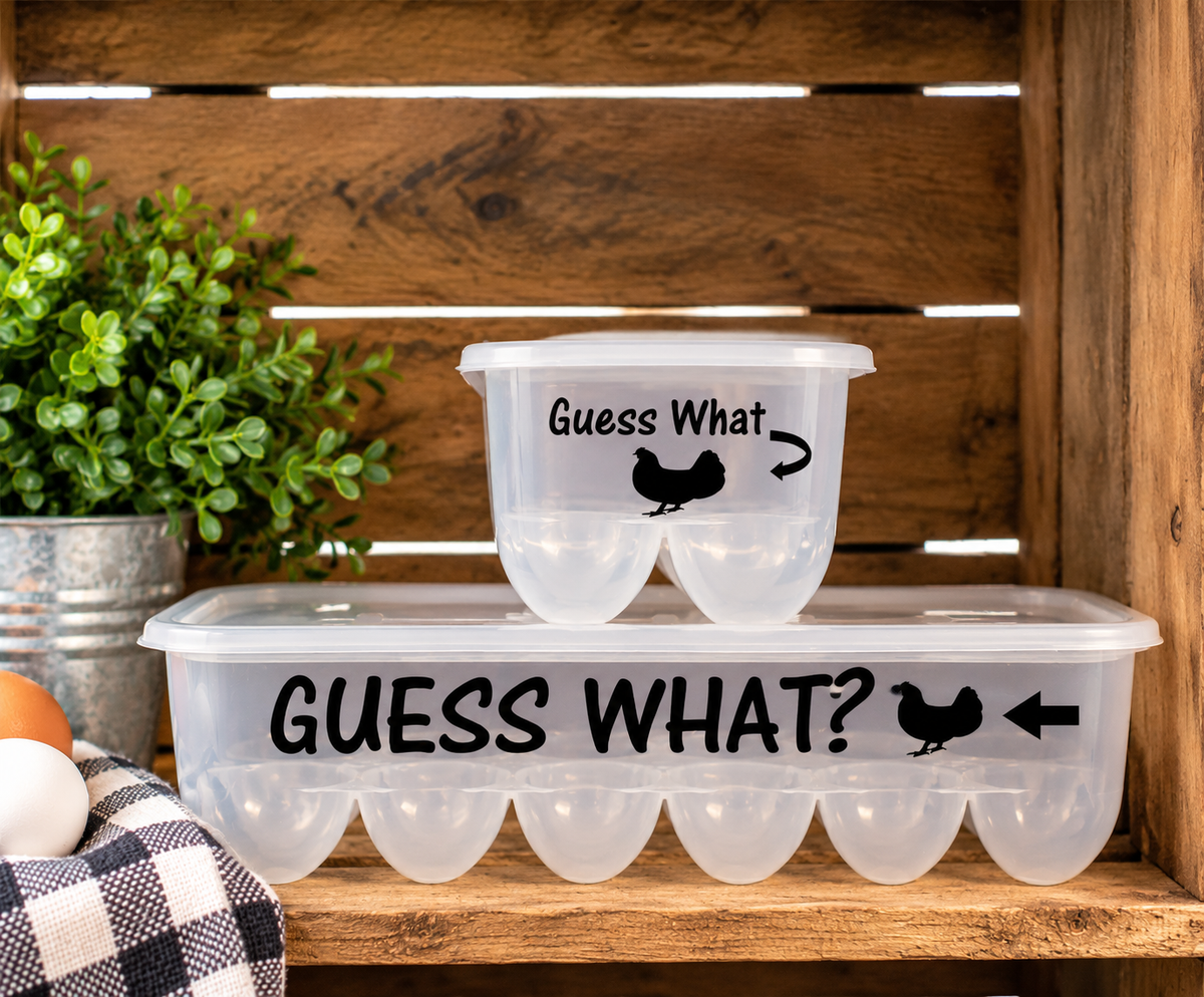 Wicked Chickens Lay Deviled Eggs Storage Egg Container
