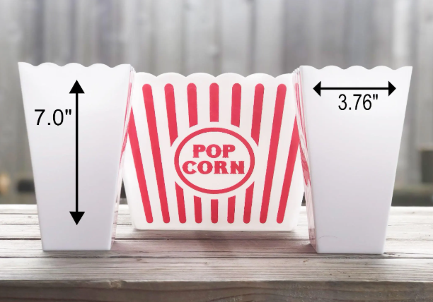 Family Movie Night Personalized Popcorn Bucket