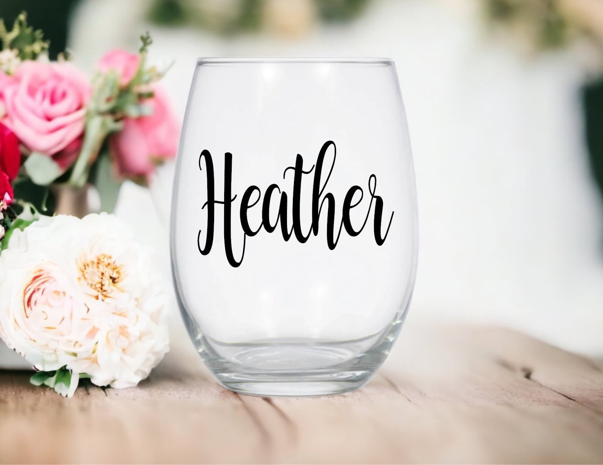 Friends Forever Stemless Wine Glass | Friendship Gift for Bestie, Sister, Wine Lover