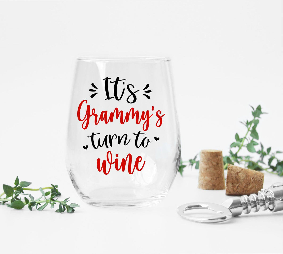 Funny Grandma Stemless Wine Glass | Nana Mother's Day Gift
