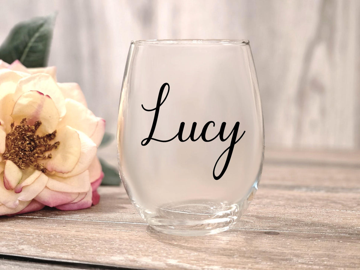 PNW Stemless Wine Glass, Oregon Lover Gift, Rental Home Decor