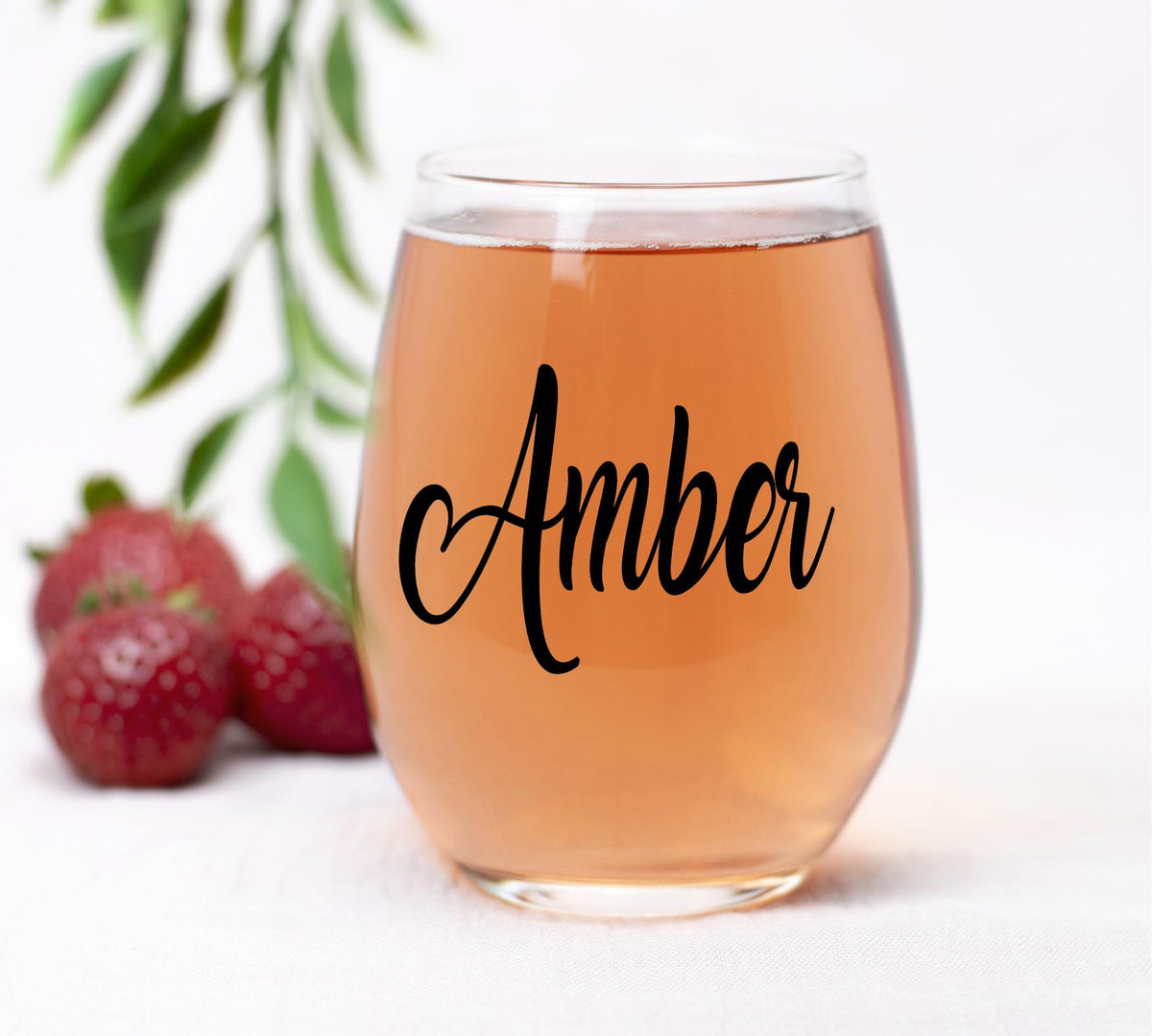 Good Friends Wine Glass, Stemless 20oz, Friend Gift