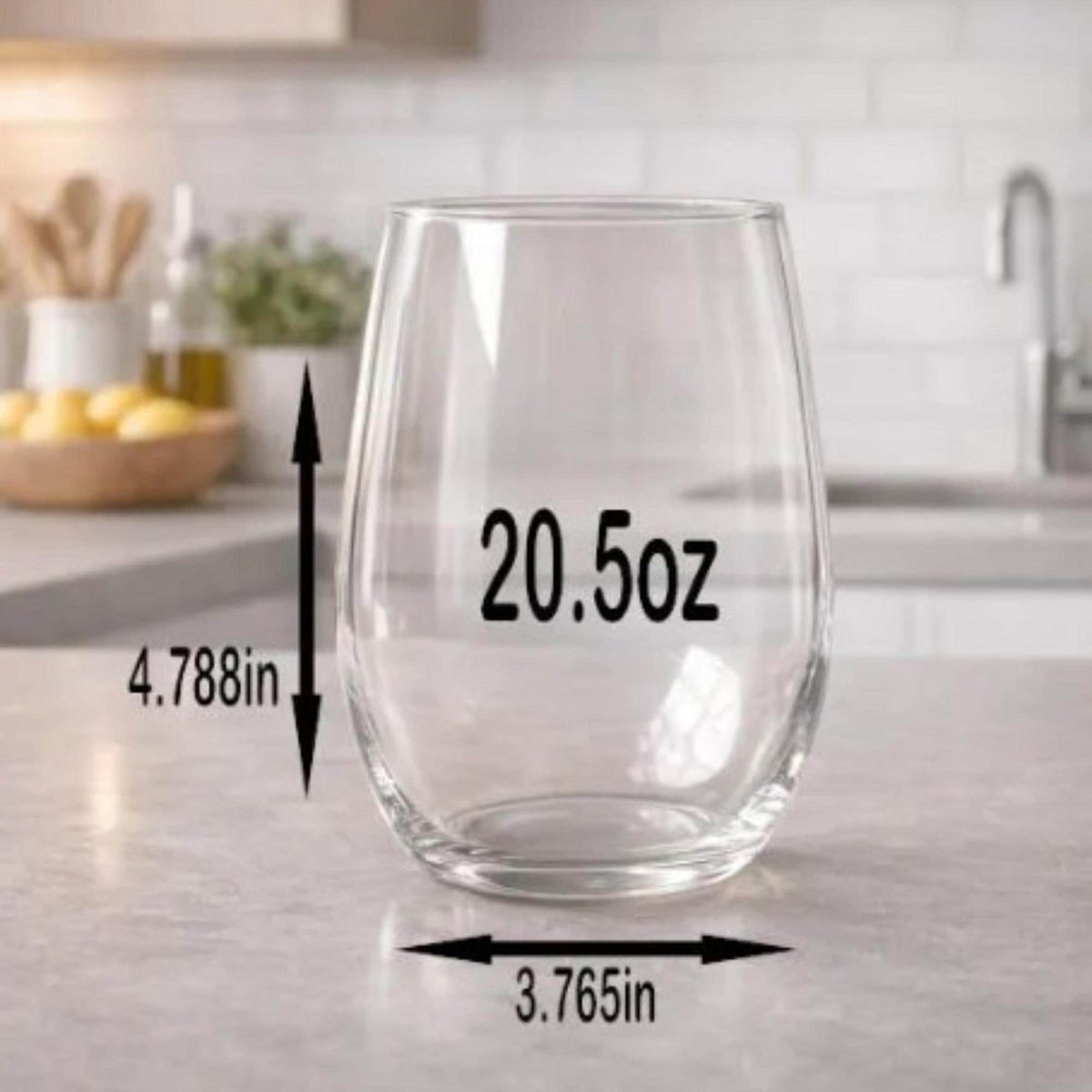 Drinks Well With Others Wine Glass - Funny Stemless Wine Gift
