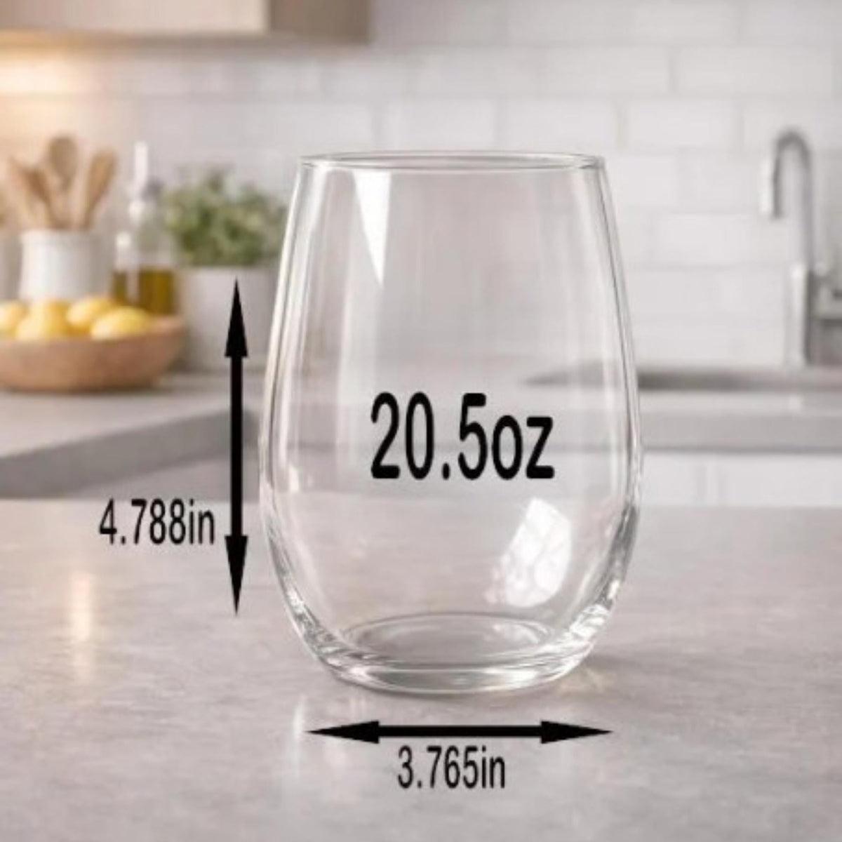 Bitches Be Sippin Stemless Wine Glass | Funny Sarcastic Drinkware