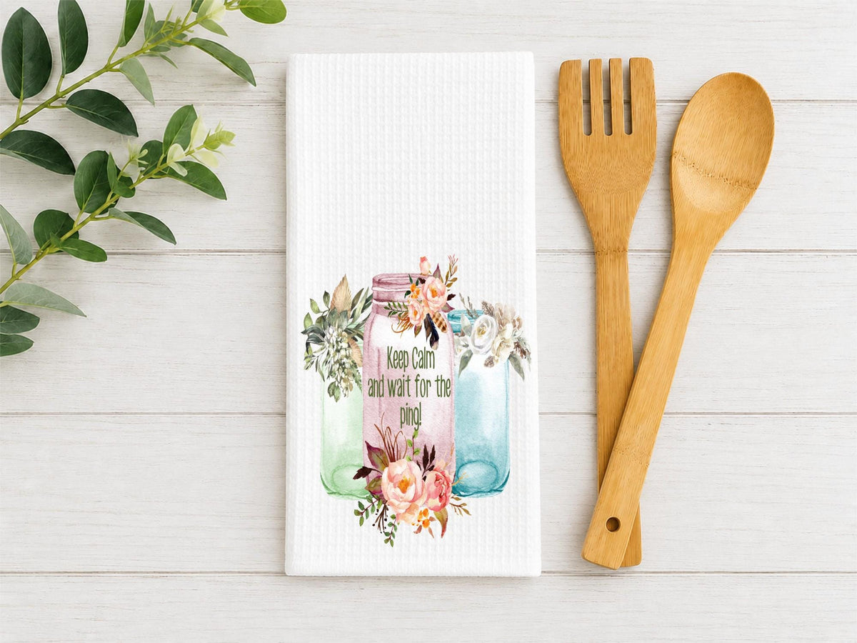 Canning Season Waffle Towel