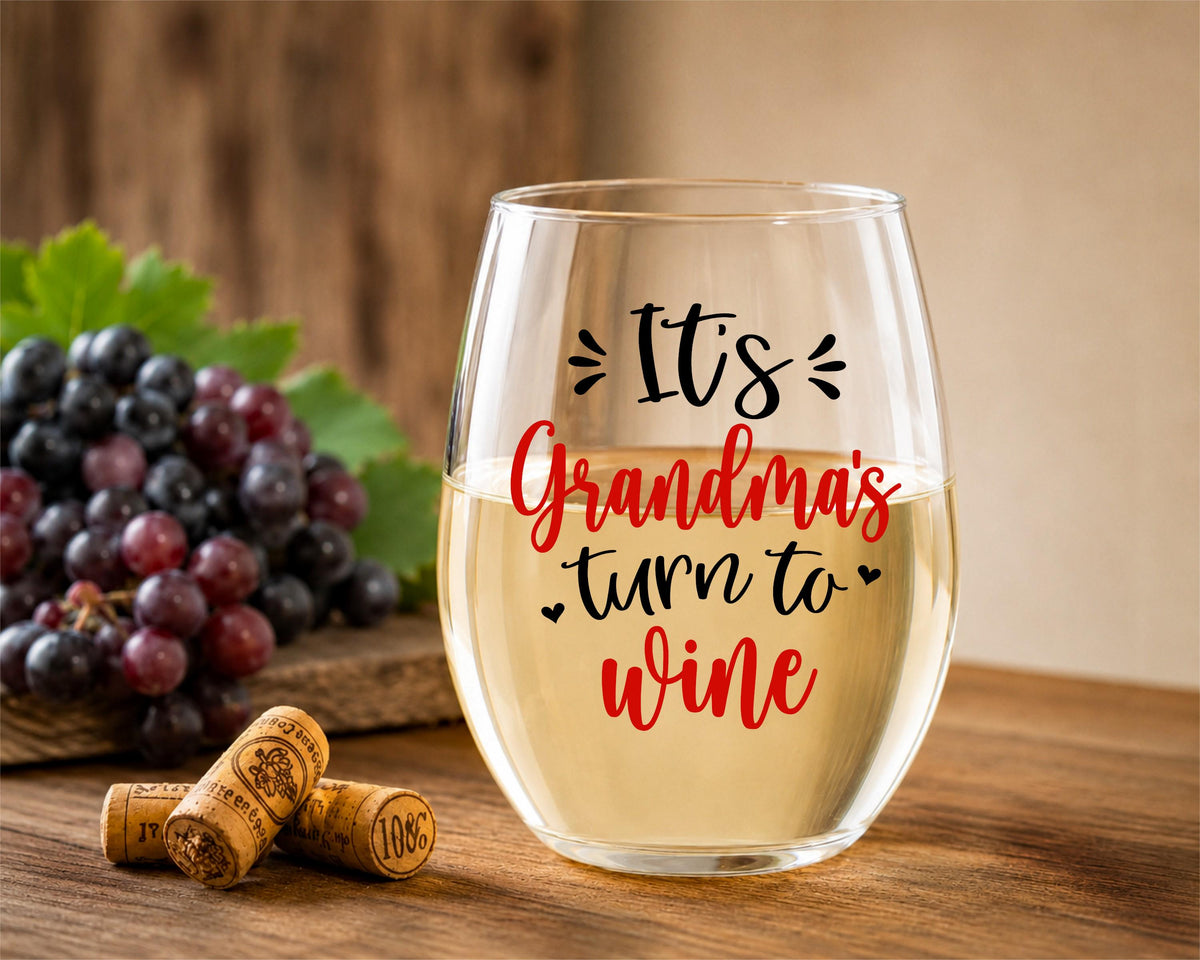 Funny Grandma Stemless Wine Glass | Nana Mother's Day Gift