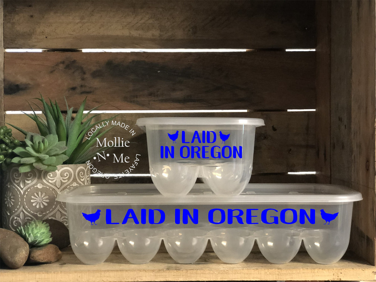 Linda's Farm Fresh Eggs Personalized Egg Container